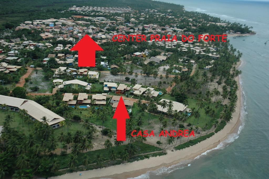 Casa Andrea Villa Praia do Forte Esterno foto
